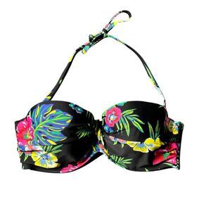 Old Navy Tropical Floral Bikini Top Size M